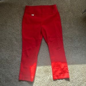 Alfani - 4 Petite - Pull On Tummy Control Work Capris